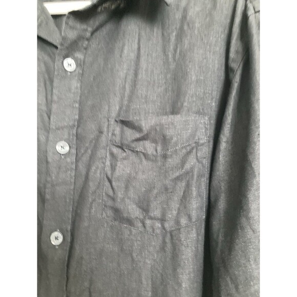 Todd Snyder Charcoal Casual Button Down Shirt - Picture 8 of 11